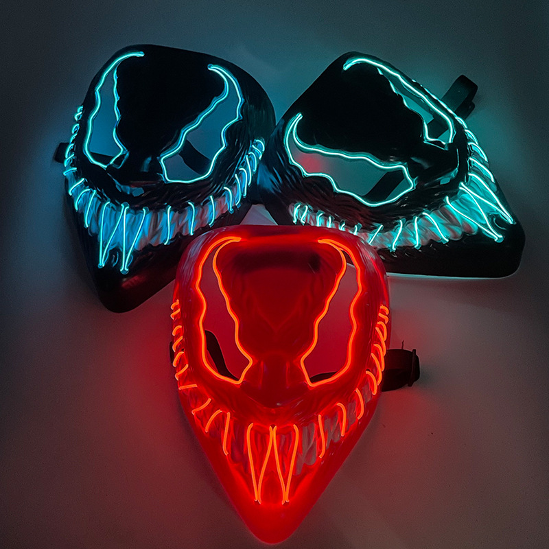 Led Purge Mask Halloween - Neue Ankunft Halloween Maske Horror Venom