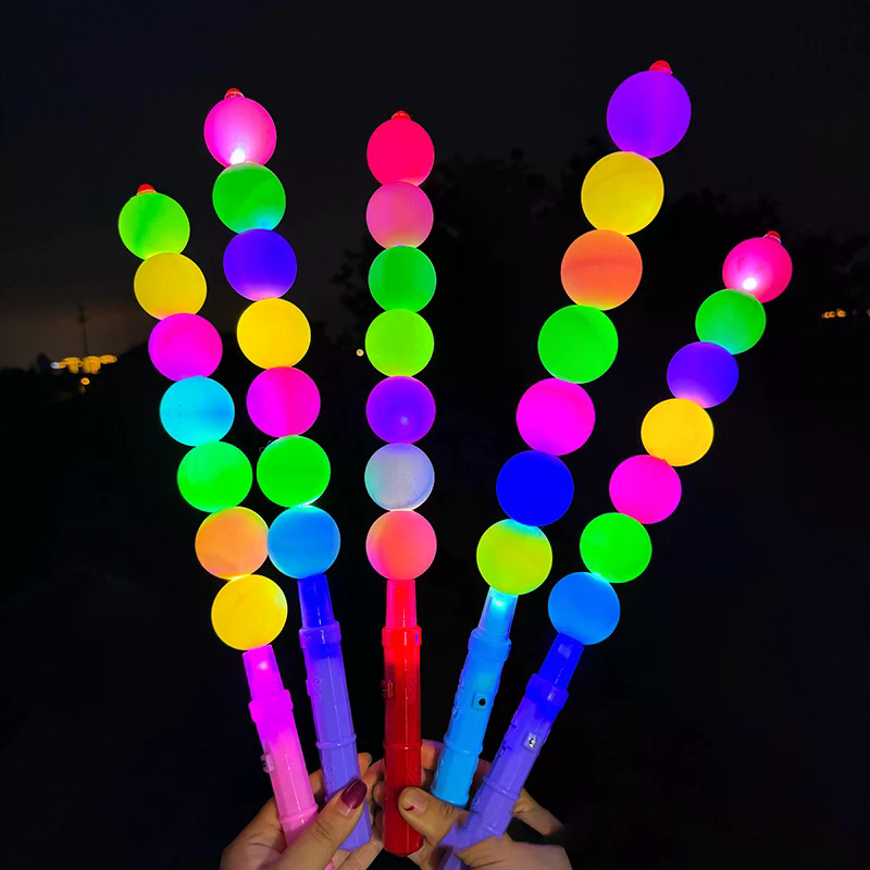 Glow In The Dark Party Glasses - 1 Stück LED Leuchtender Bunter Zuckerkürbis