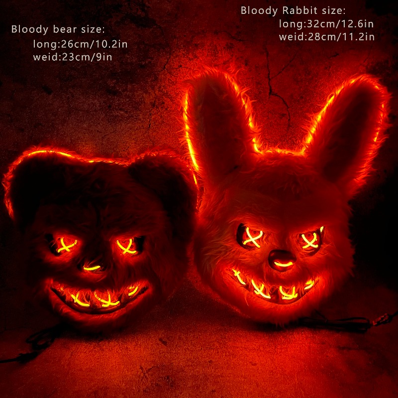 Halloween Cosplay Party Leucht – Led Purge Mask Halloween Bewertung und Preis