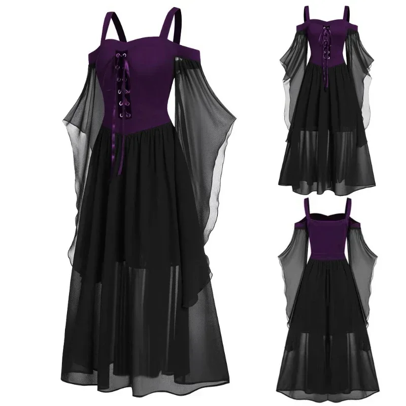 Neues mittelalterliches Hexenk – Medieval Renaissance Dress Women Bewertung und Preis