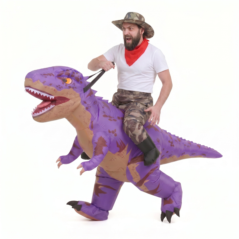 Lustiges T-Rex-Tarnkostüm in L – Inflatable Dinosaur Costume Adult Bewertung und Preis