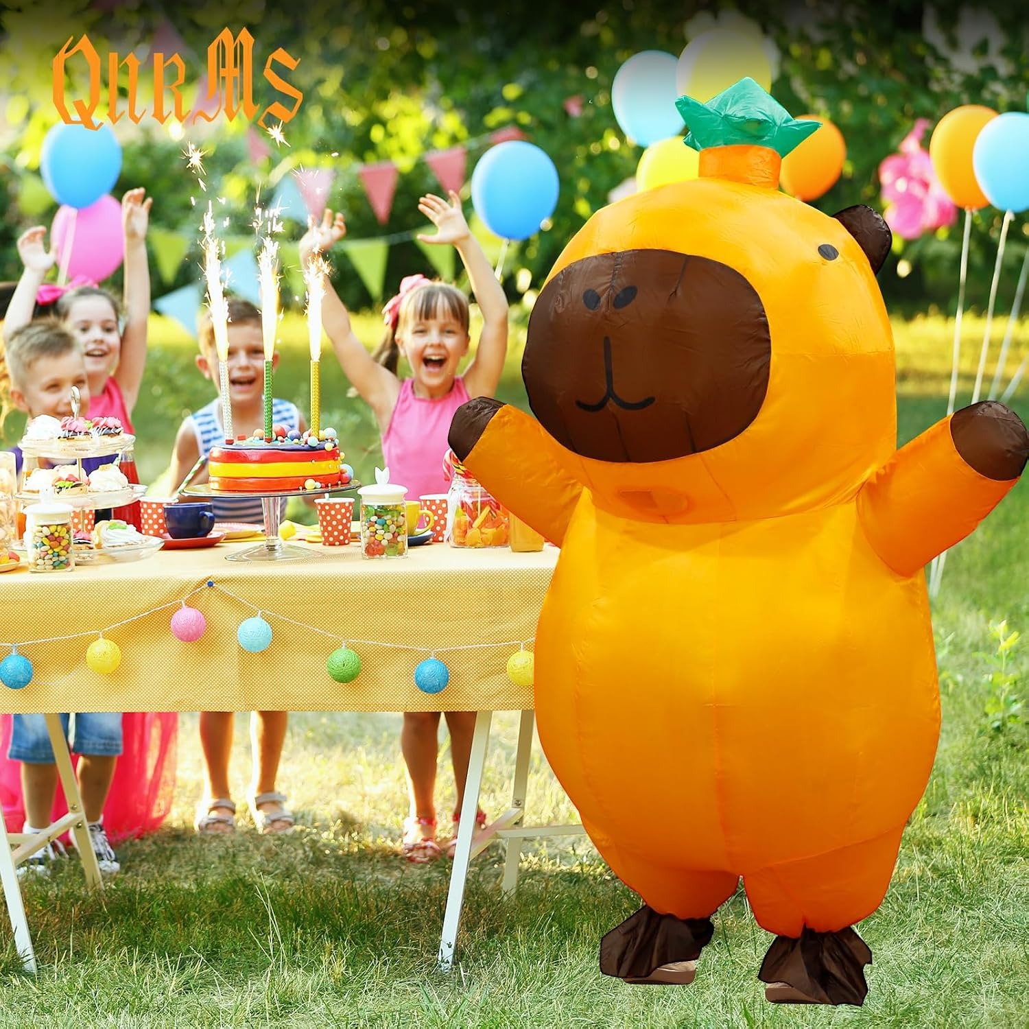 Aufblasbares Capybara-Kostüm f – Costumes Bewertung und Preis