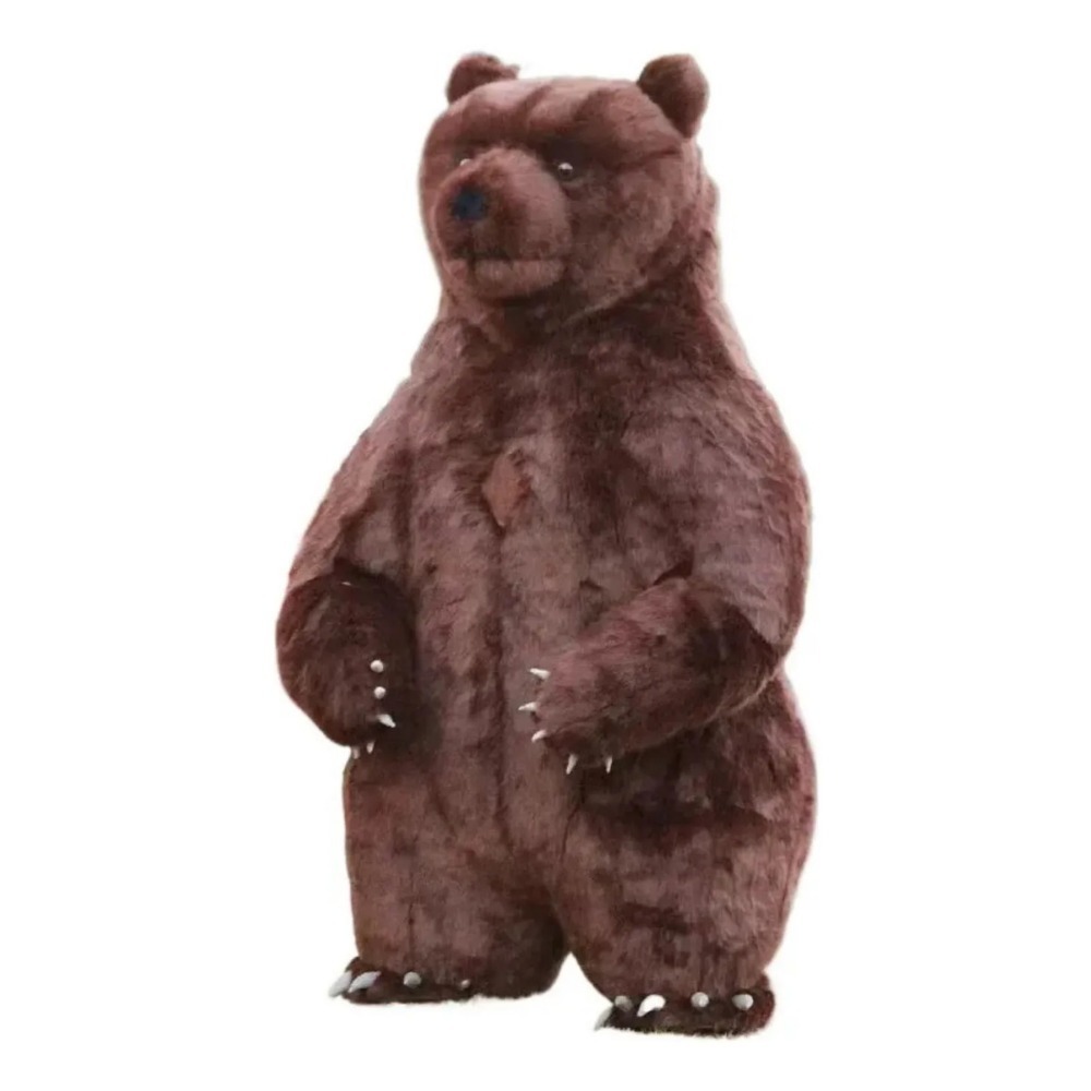 Aufblasbares Braunbären-Maskot – Costumes Bewertung und Preis