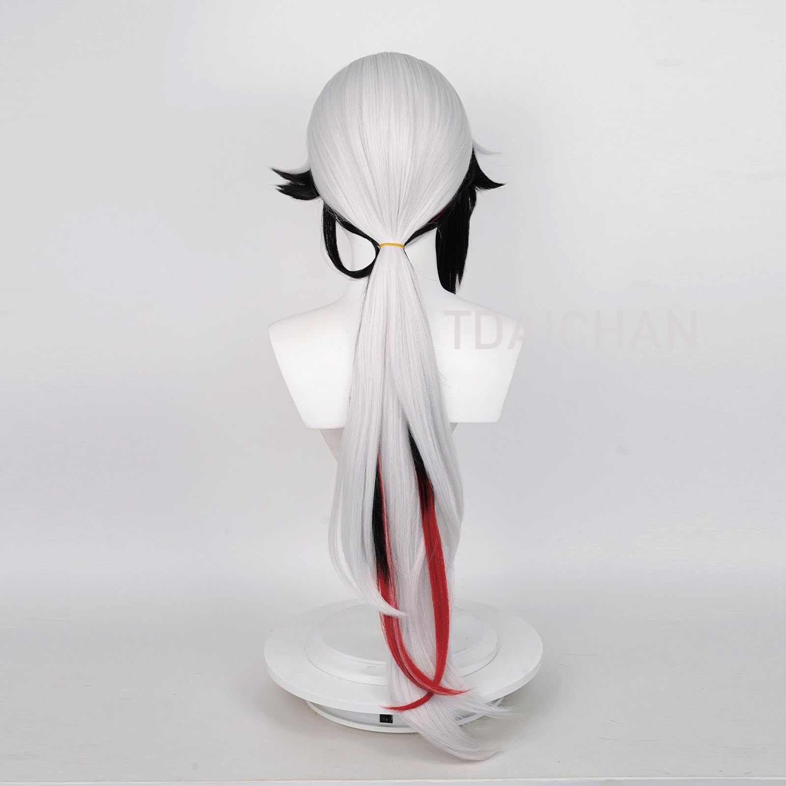 Genshin Impact Arlecchino Cosp – Anime Cosplay Wig Heat Resistant Bewertung und Preis
