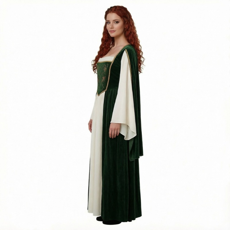 Neues mittelalterliches Cospla – Medieval Renaissance Dress Women Bewertung und Preis