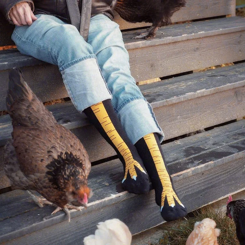 Männer Lustige 3D Huhn Socken  – Funny Chicken Leg Socks Bewertung und Preis