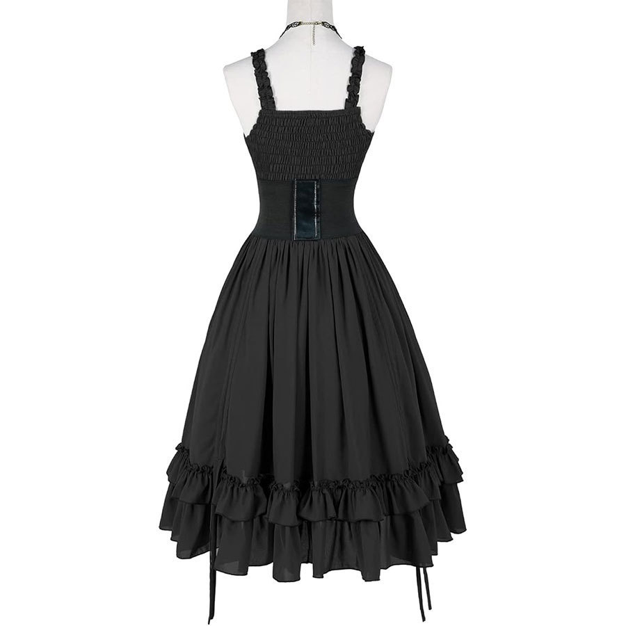Damen Gothic Kleid Korsett Sli – Medieval Renaissance Dress Women Bewertung und Preis