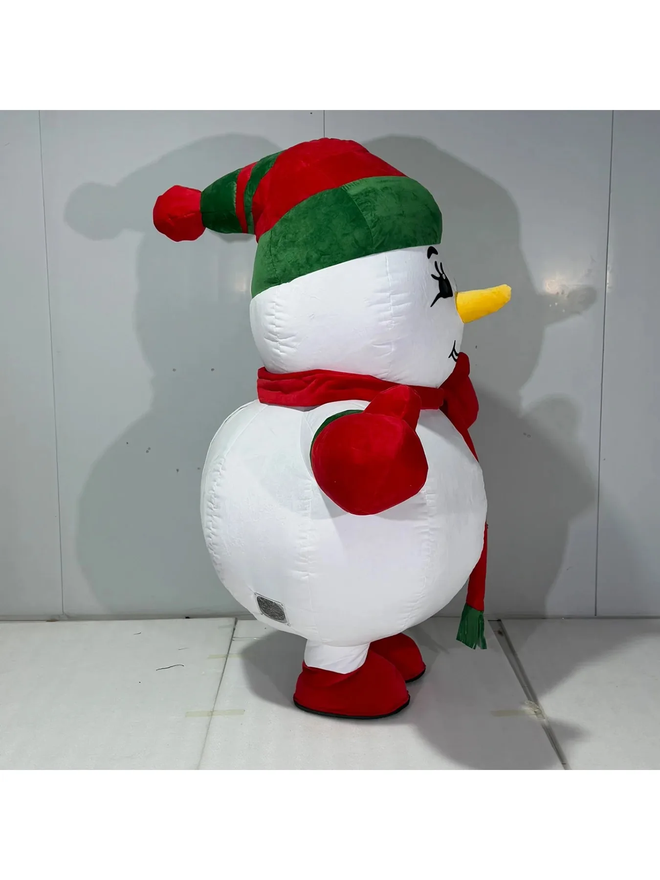 Aufblasbares Schneemann-Maskot – Costumes Bewertung und Preis