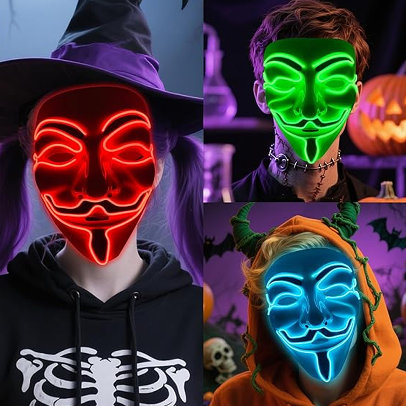 Vendetta LED-Maske Filmthema-P – Led Purge Mask Halloween Bewertung und Preis