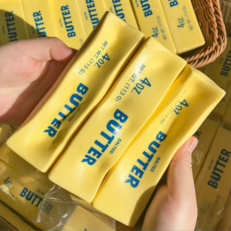 Squishy Butter Stick Stressbal – Novelty Gifts Bewertung und Preis
