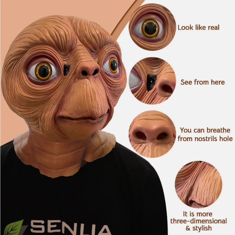 Die Außerirdische Cosplay Grus – Latex Alien Mask Realistic Bewertung und Preis