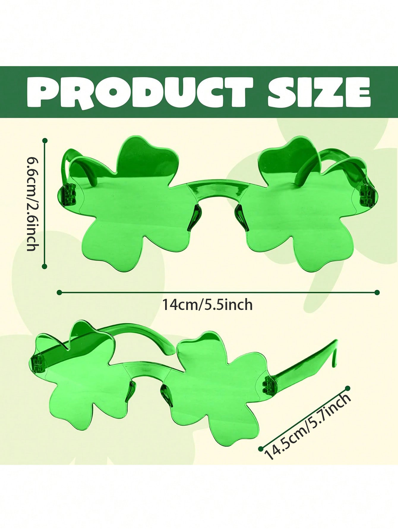 12/6/1 Paar St. Patrick's Day  – Party Supplies Bewertung und Preis